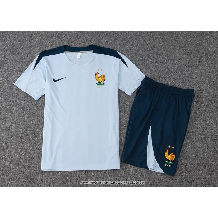 Tuta da Track
 Francia
 24/25 Manica Corta
 Azzurro
 - Pantaloncini

